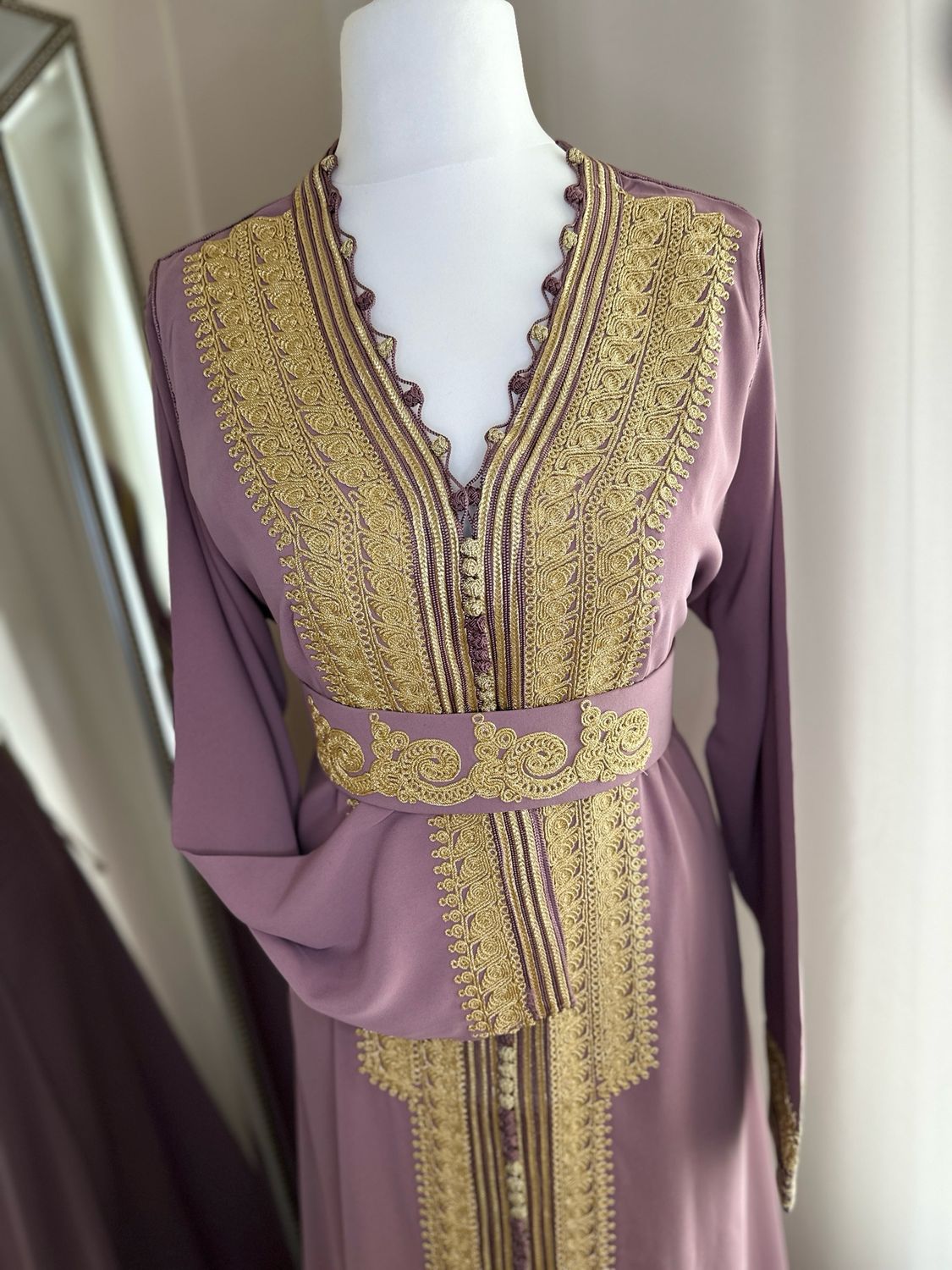 Kaftan Nisrine In Plum