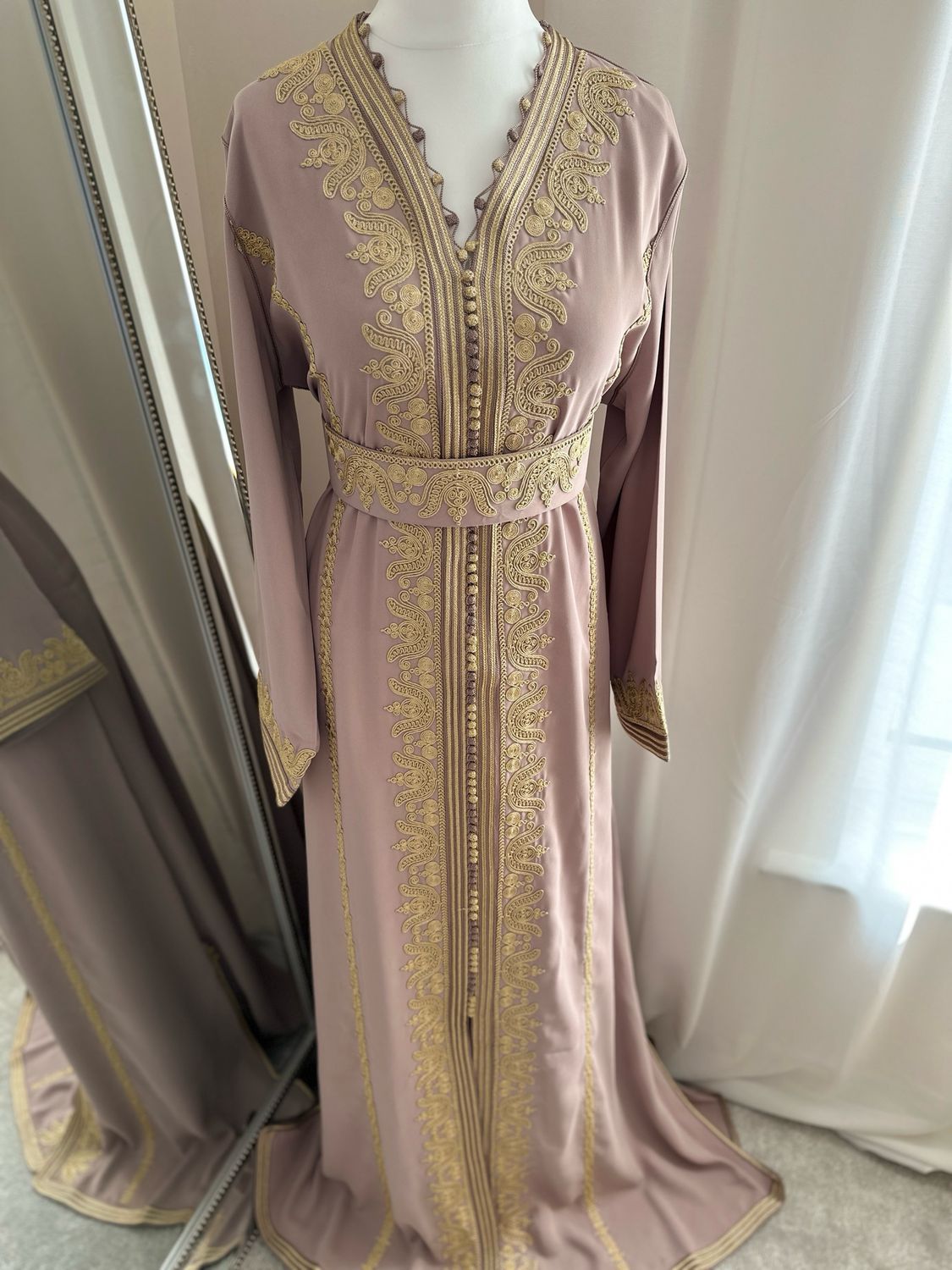 Kaftan HAJAR In Light Nude