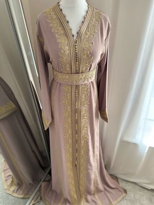 Kaftan HAJAR In Light Nude