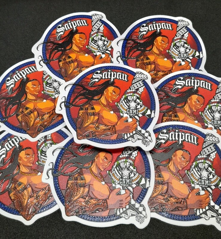 SAIPAN RSUV STICKER