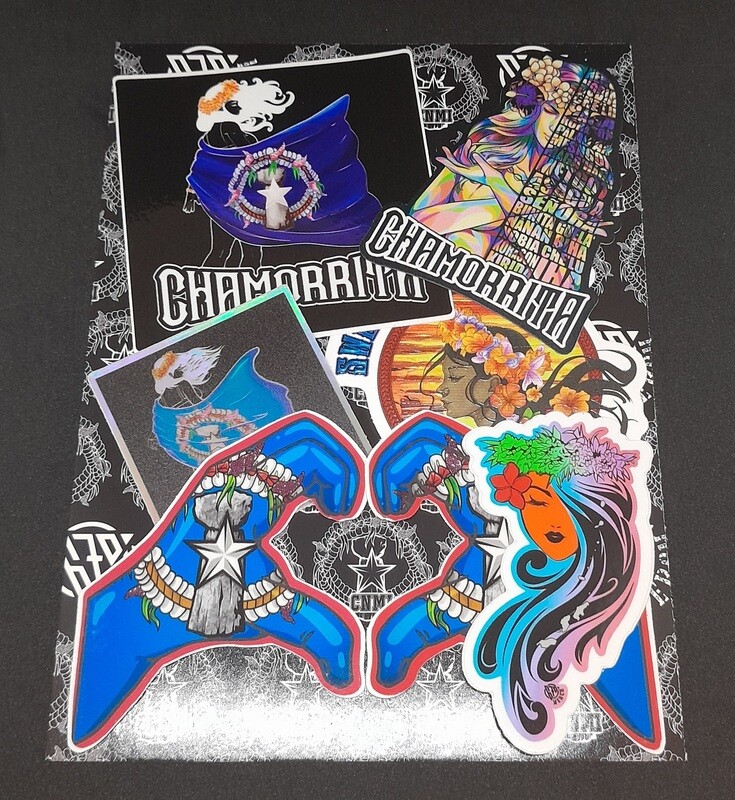 CHAMORRITA STICKER PACK 1