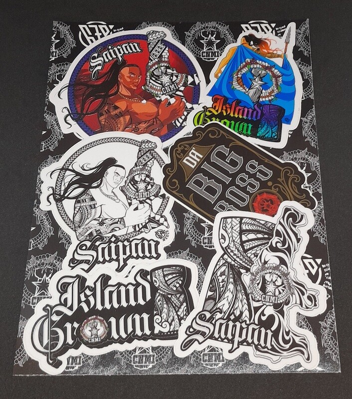SAIPAN STICKER PACK 1