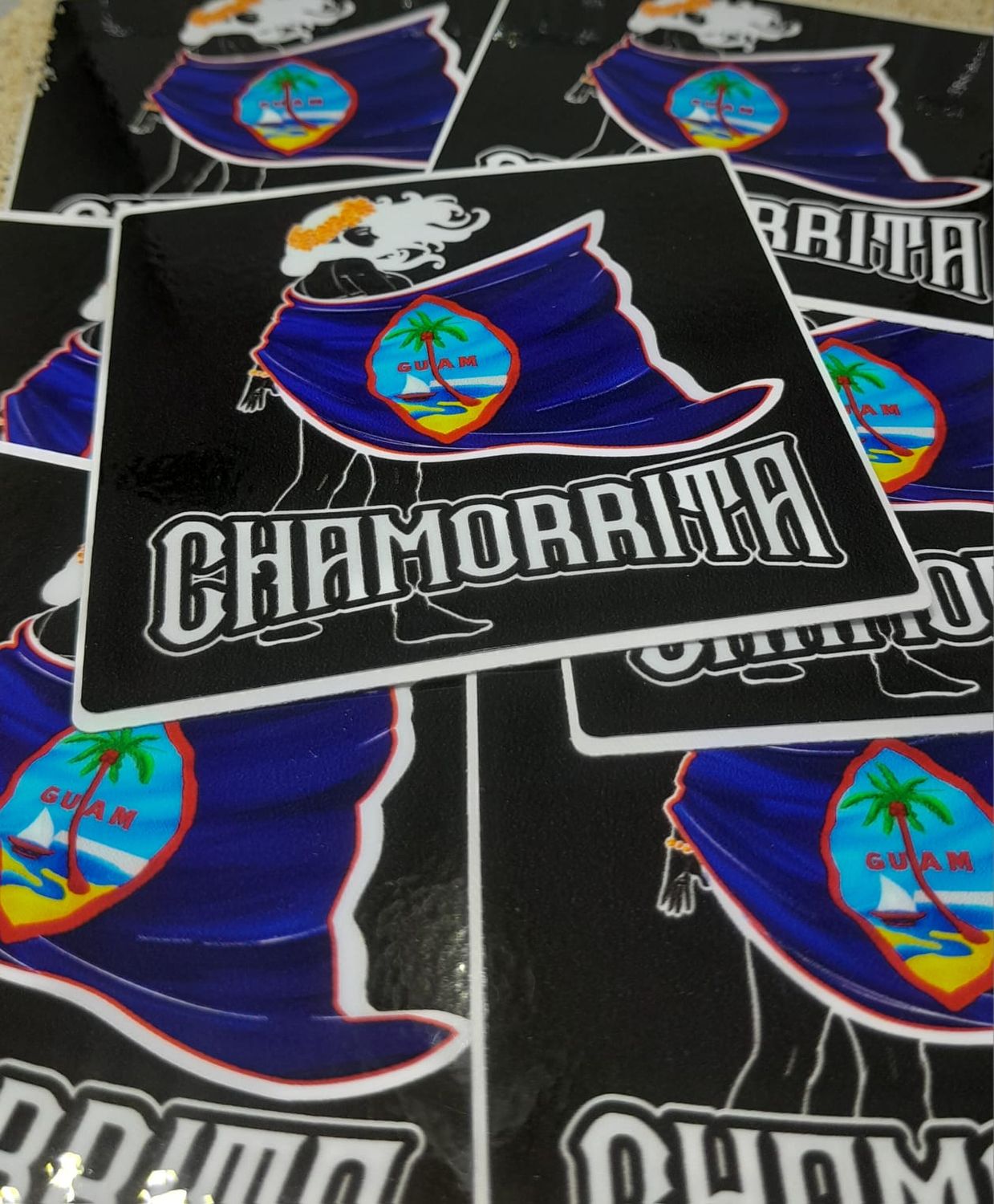 GUAM CHAMORRITA STICKER