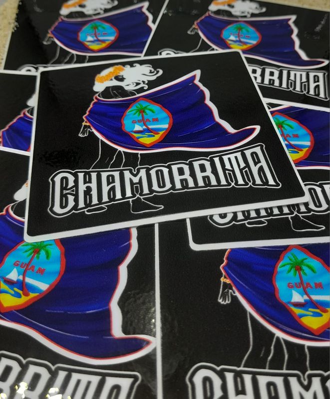 GUAM CHAMORRITA STICKER