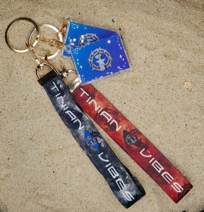 LANYARD KEYCHAIN:  TINIAN VIBES