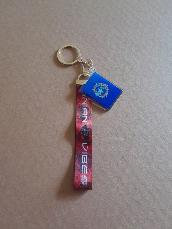 LANYARD KEYCHAIN:  TINIAN VIBES