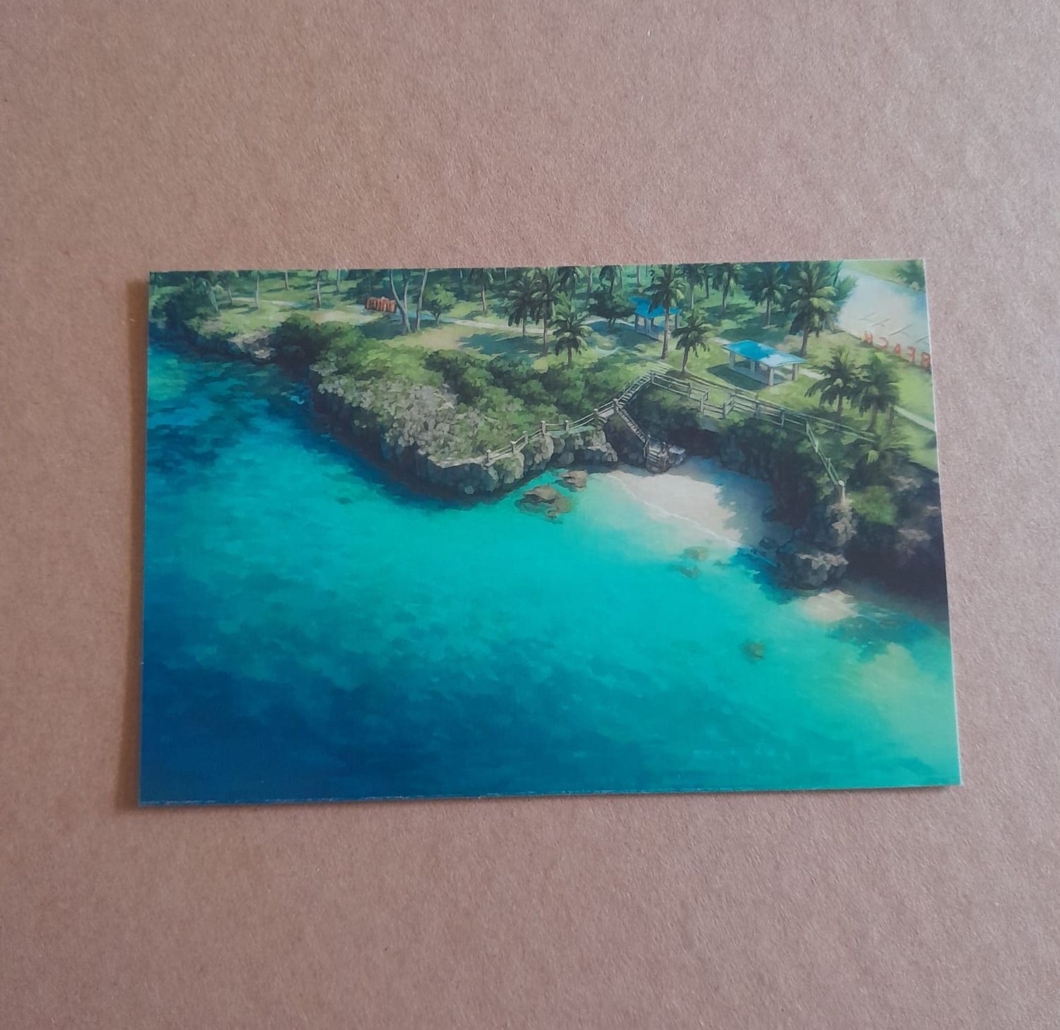 TAGA BEACH, TINIAN POSTCARD