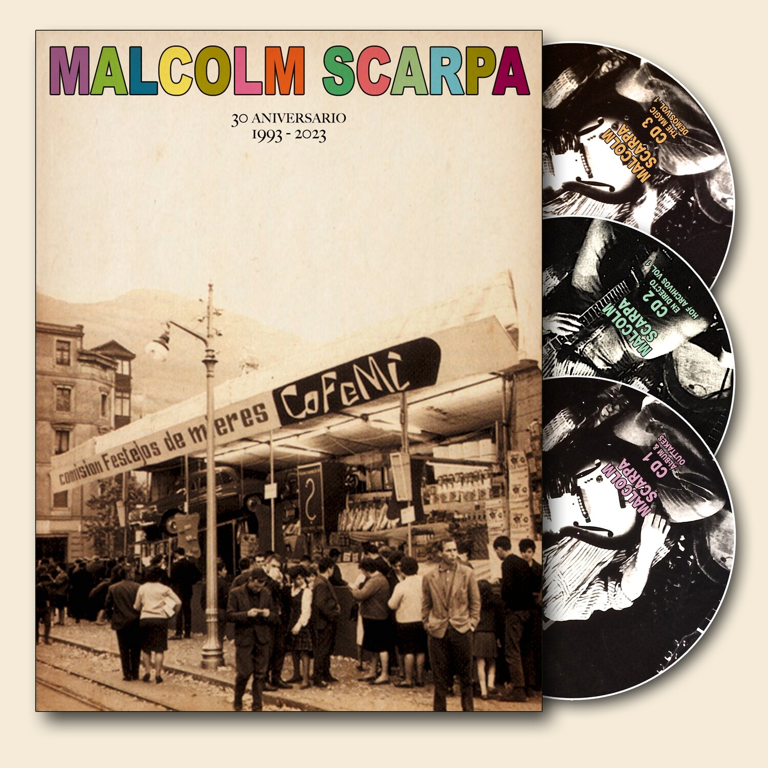 MALCOLM SCARPA - 3CD - MALCOLM SCARPA 30º ANIVERSARIO