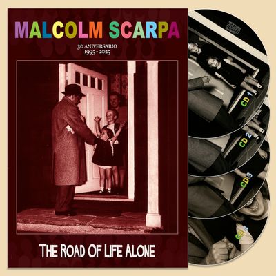MALCOLM SCARPA - 4CD - THE ROAD OF LIFE ALONE  30º ANIVERSARIO