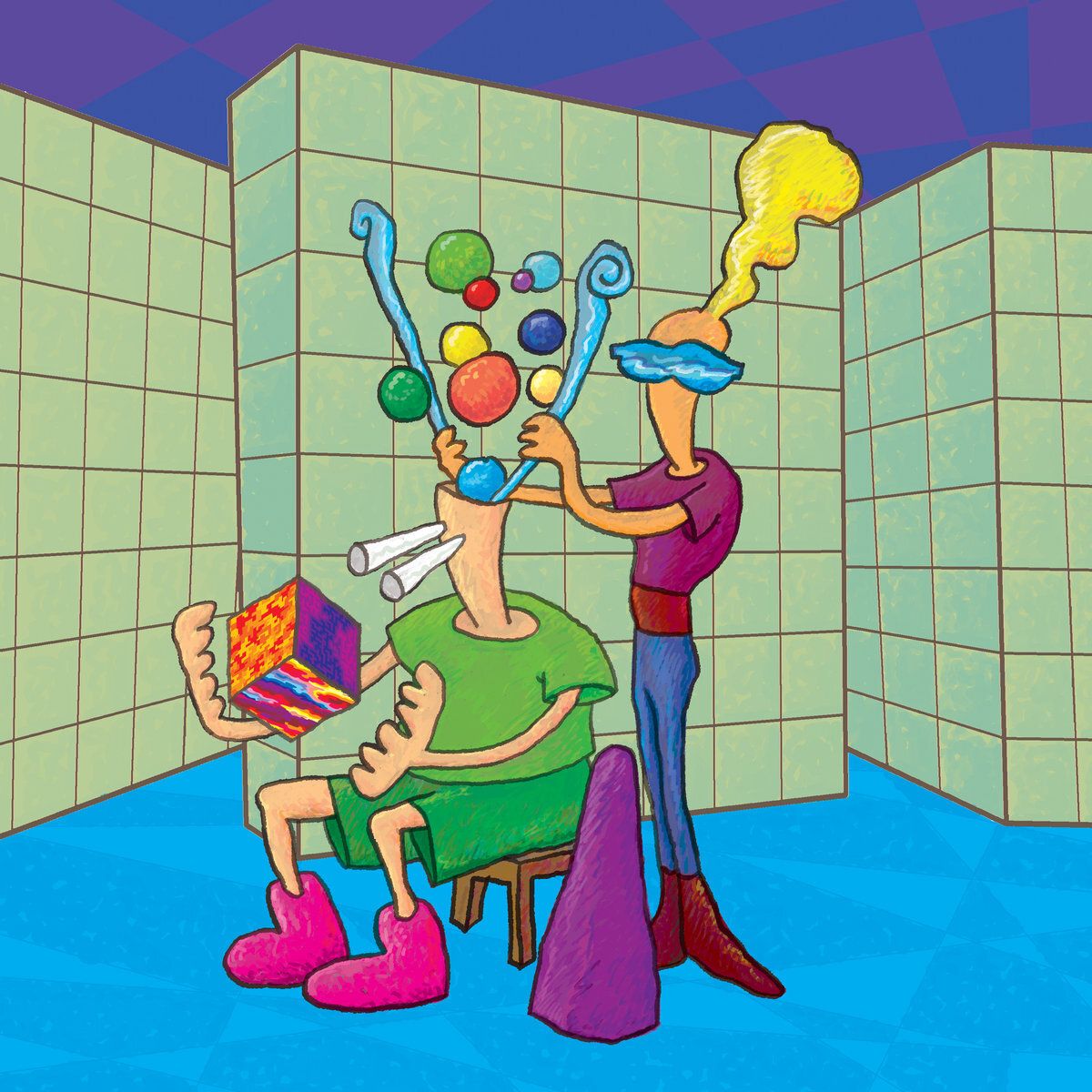 ​LOS VISIONARIOS - SIQUIATRÍA ELEMENTAL - CD