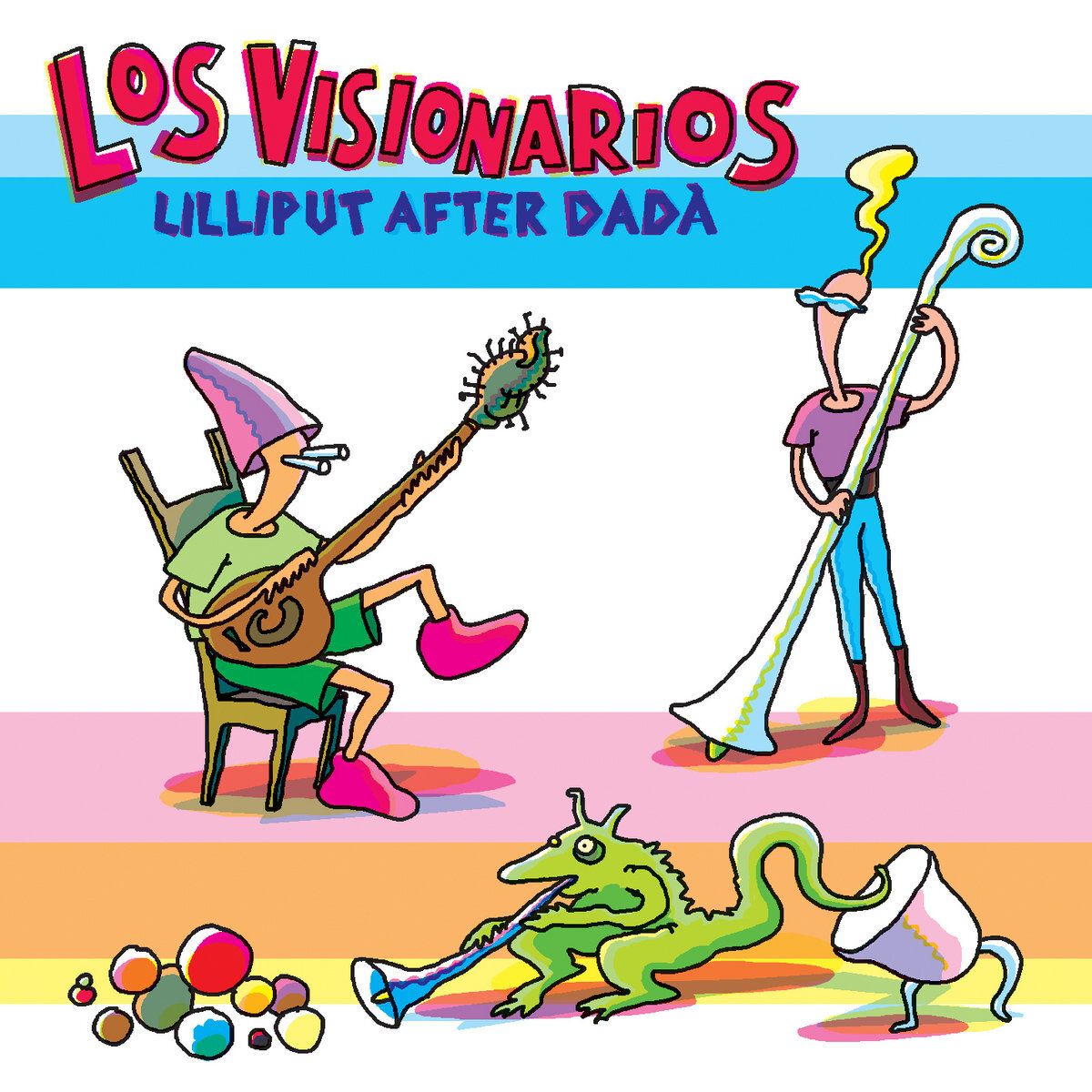 LOS VISIONARIOS - LILLIPUT AFTER DADÁ - CD