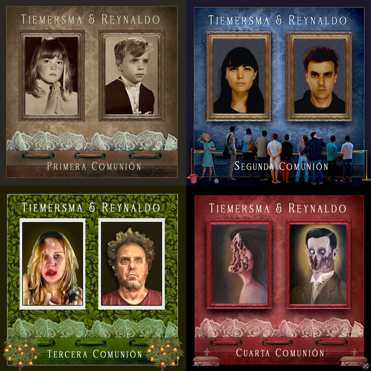 TIEMERSMA &amp; REYNALDO - 4 CD EP&#39;S