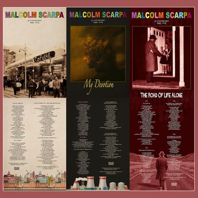 MALCOLM SCARPA 30º ANIVERSARIO - PACK MALCOLM SCARPA + MY DEVOTION + THE ROAD OF LIFE ALONE (11 CD&#39;S)
