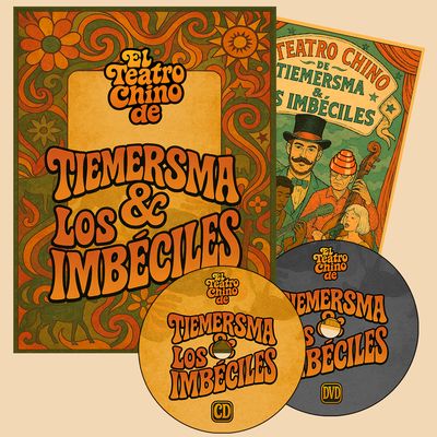 TIEMERSMA &amp; LOS IMBÉCILES - EL TEATRO CHINO - CD + DVD - DIGIBOOK