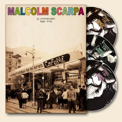 MALCOLM SCARPA 30º ANIVERSARIO - PACK MALCOLM SCARPA + MY DEVOTION + THE ROAD OF LIFE ALONE + 33 1/3 MICROSILLONS (14 CD'S)