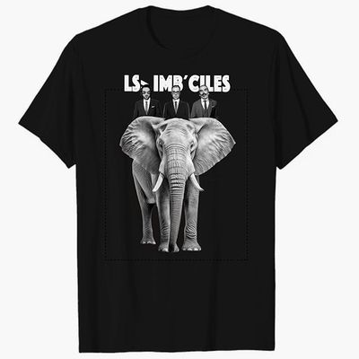 LOS IMBÉCILES - CAMISETA HOMBRE TALLA L