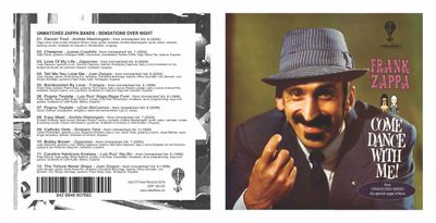 UNMATCHED VOL. 17 - COME DANCE WITH ZAPPA - CD