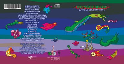 ​LOS VISIONARIOS - ANTOLOGÍA (2011-2014) - CD