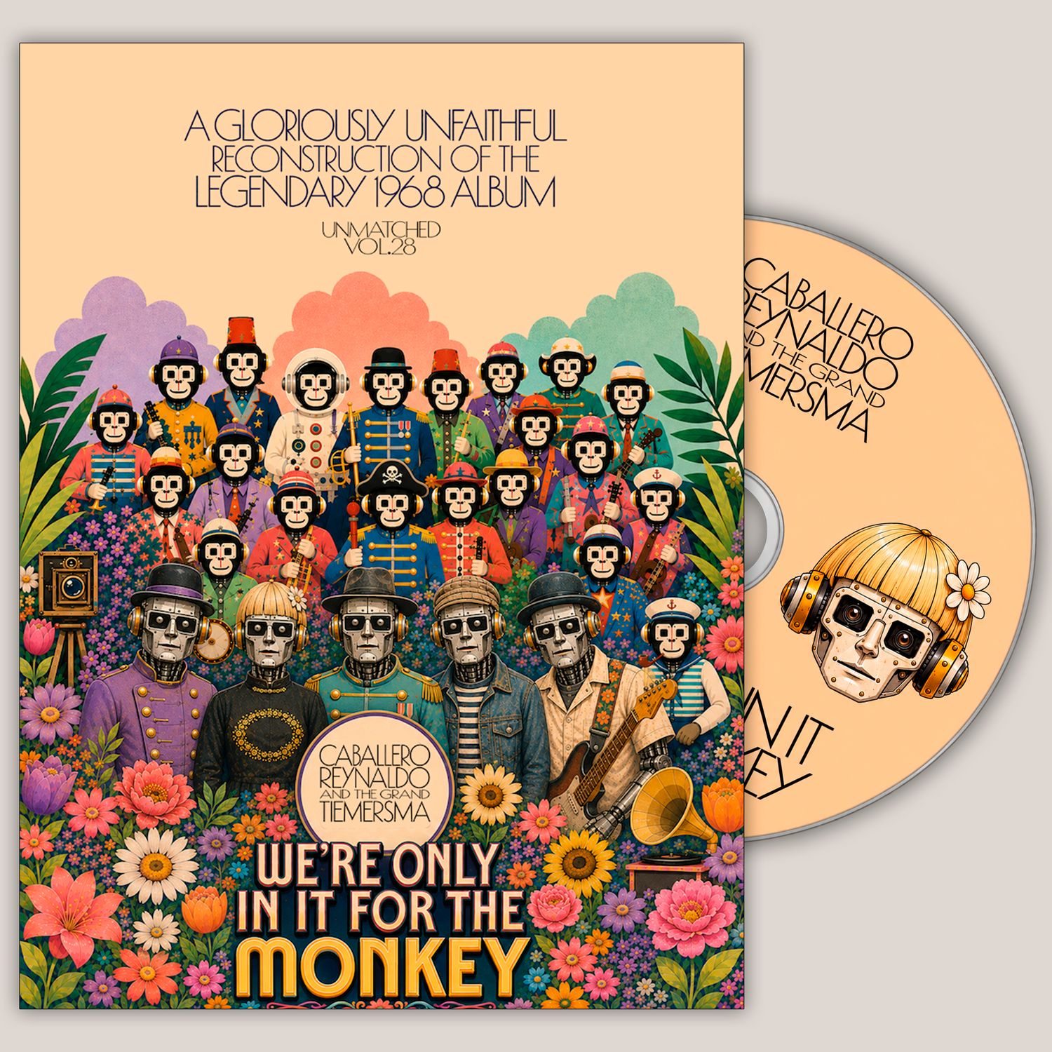 CABALLERO REYNALDO &amp; THE GRAND TIEMERSMA - WE'RE ONLY IN IT FOR THE MONKEY - CD DIGIBOOK