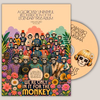 CABALLERO REYNALDO &amp; THE GRAND TIEMERSMA - WE'RE ONLY IN IT FOR THE MONKEY - CD DIGIBOOK