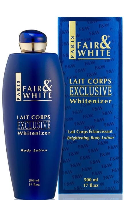 FAIR AND WHITE EXCLUSIVE WHITENIZER BODY LOTION 500 ML / 16.90 FL OZ