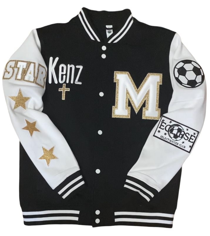 Custom Varsity Jackets/ Embroidery Design, and Embroidery Applique