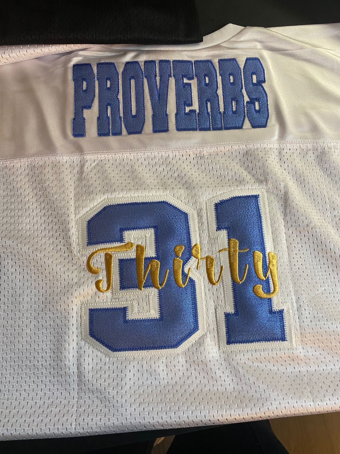 Custom Embroidery Jersey Applique Jersey