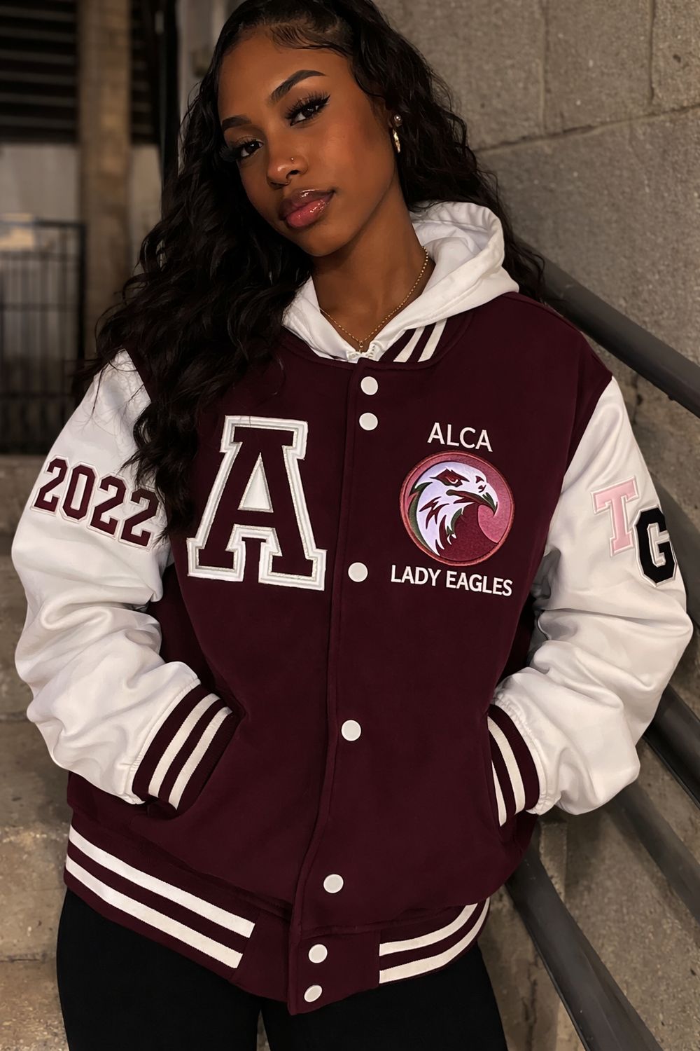 Graduation 2026 Fully Embroidered Varsity Jacket – Custom Name &amp; Number Included