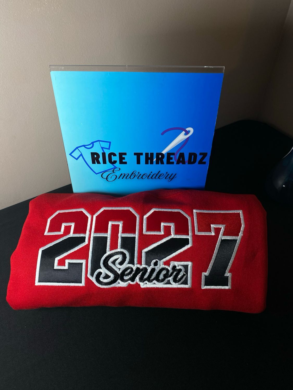 Class of 2027 Embroidered Senior Sweatshirt