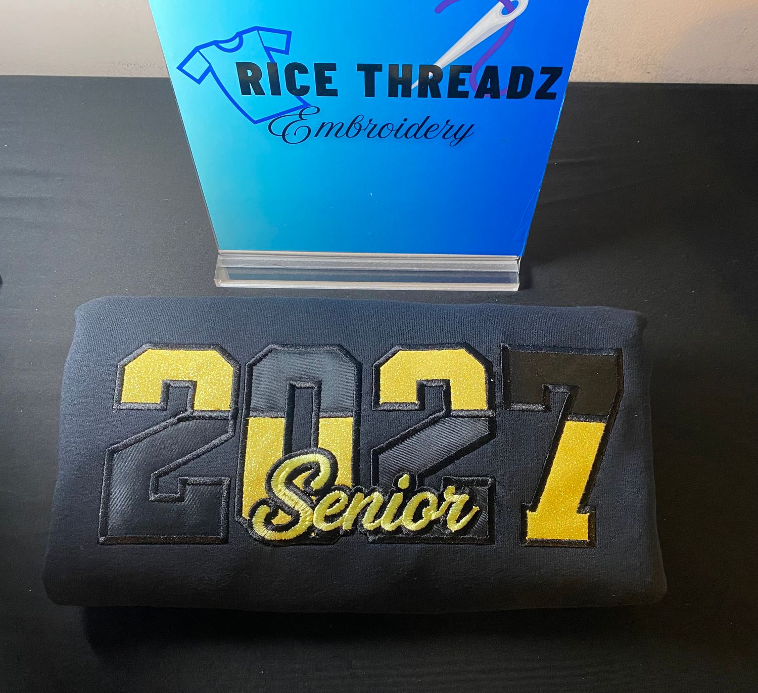 Class of 2027 Embroidered Senior Sweatshirt