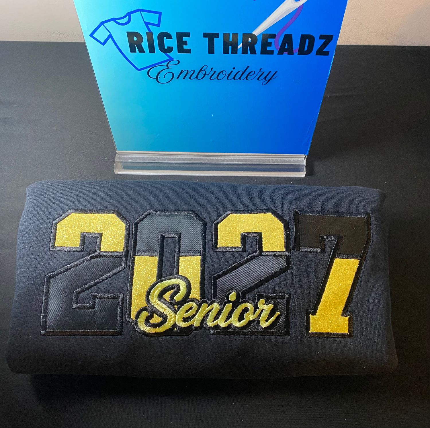 Class of 2027 Embroidered Senior Sweatshirt