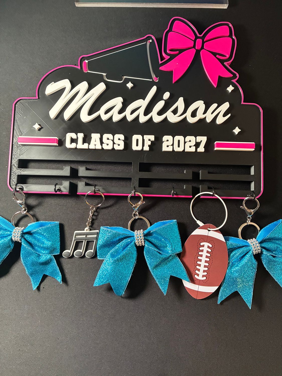 Personalized Cheer Senior 3D Wall Display