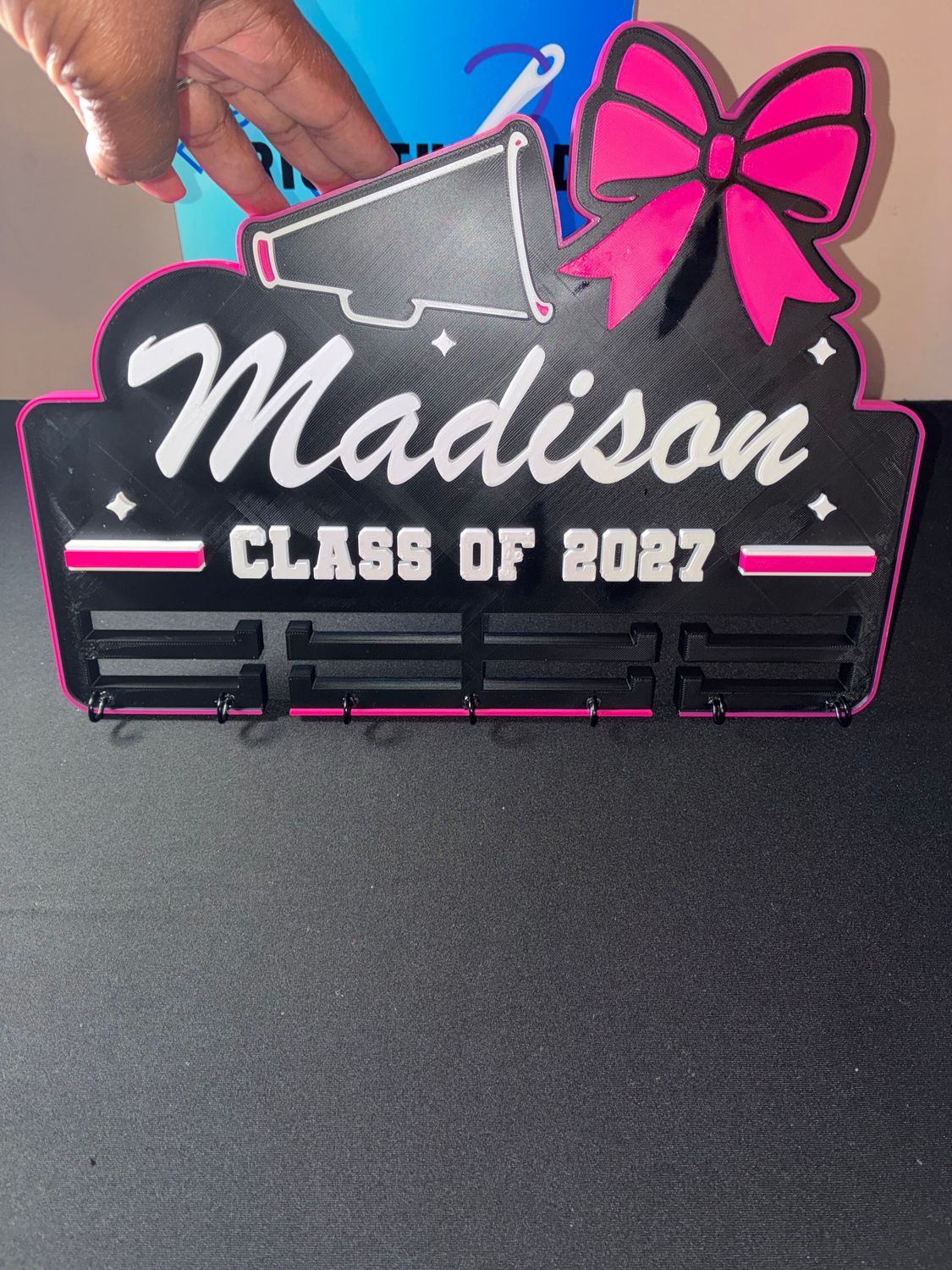 Personalized Cheer Senior 3D Wall Display