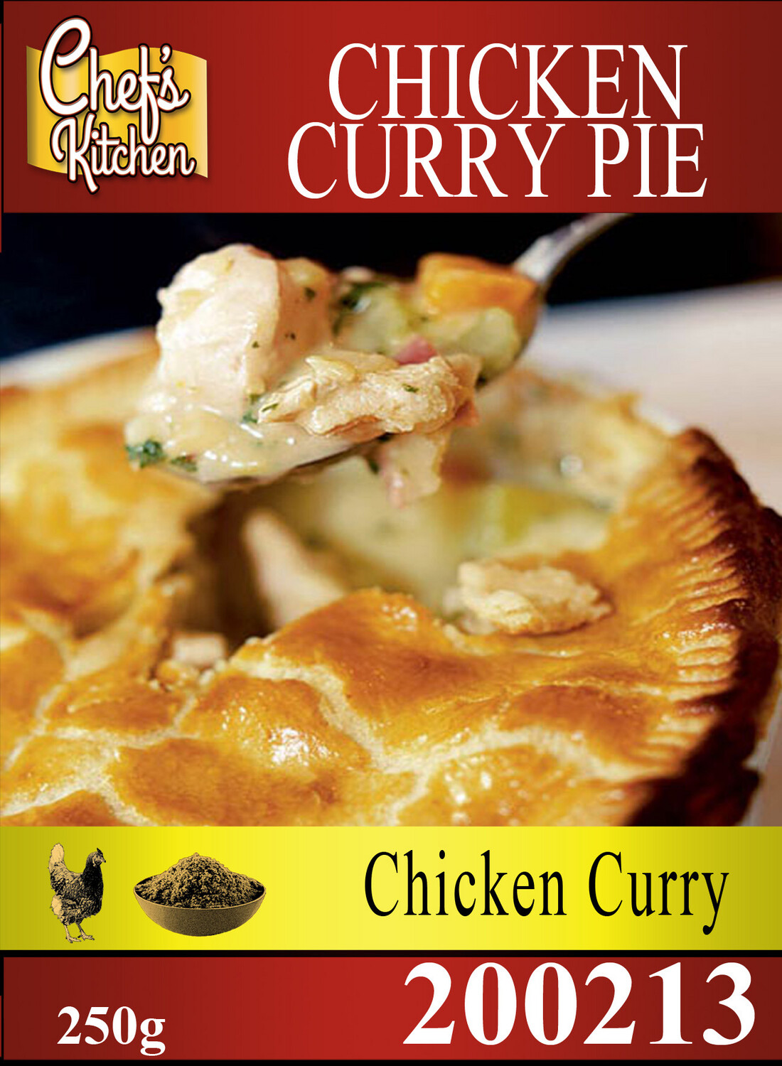 Chicken Curry Pie