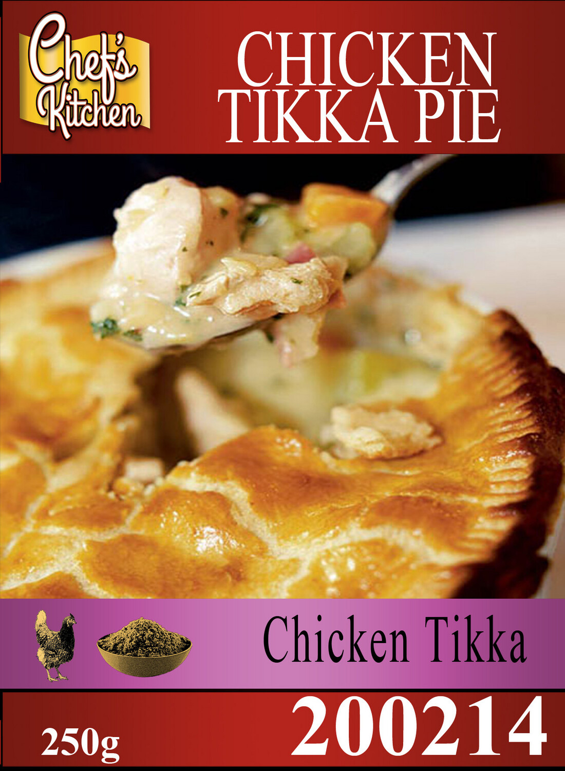 Chicken Tikka Pie