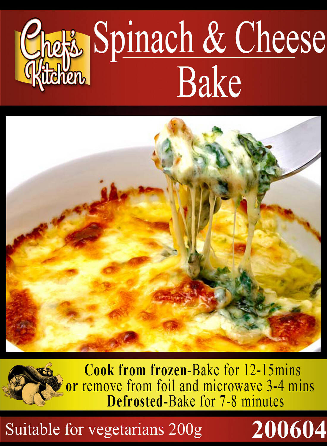 Spinach and Cheese Bake