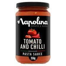 Napolina Tomato and Chili Pasta Sauce
