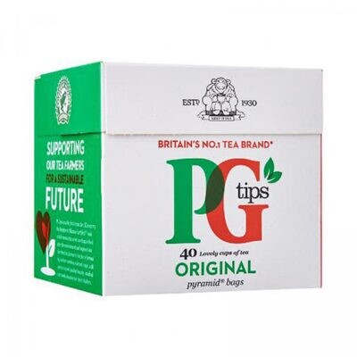 PG Tips Pyramid Tea Bags (40s)