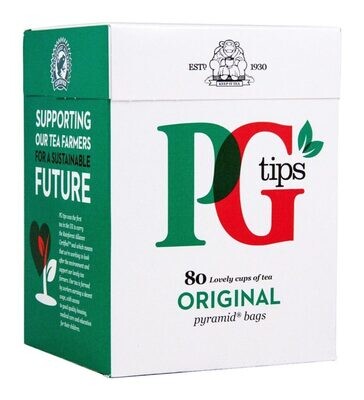 PG Tips Pyramid Tea Bags (80s)