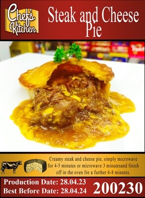 Steak and Cheese Pie