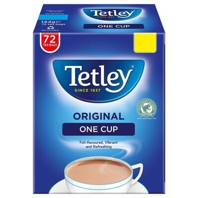 Tetley One-Cup Tea Bags (72)