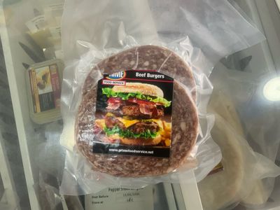 Prime Beef Burger Twin Pack (2 x 150 Grams)