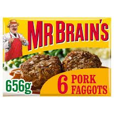 Brains Pork Faggots
