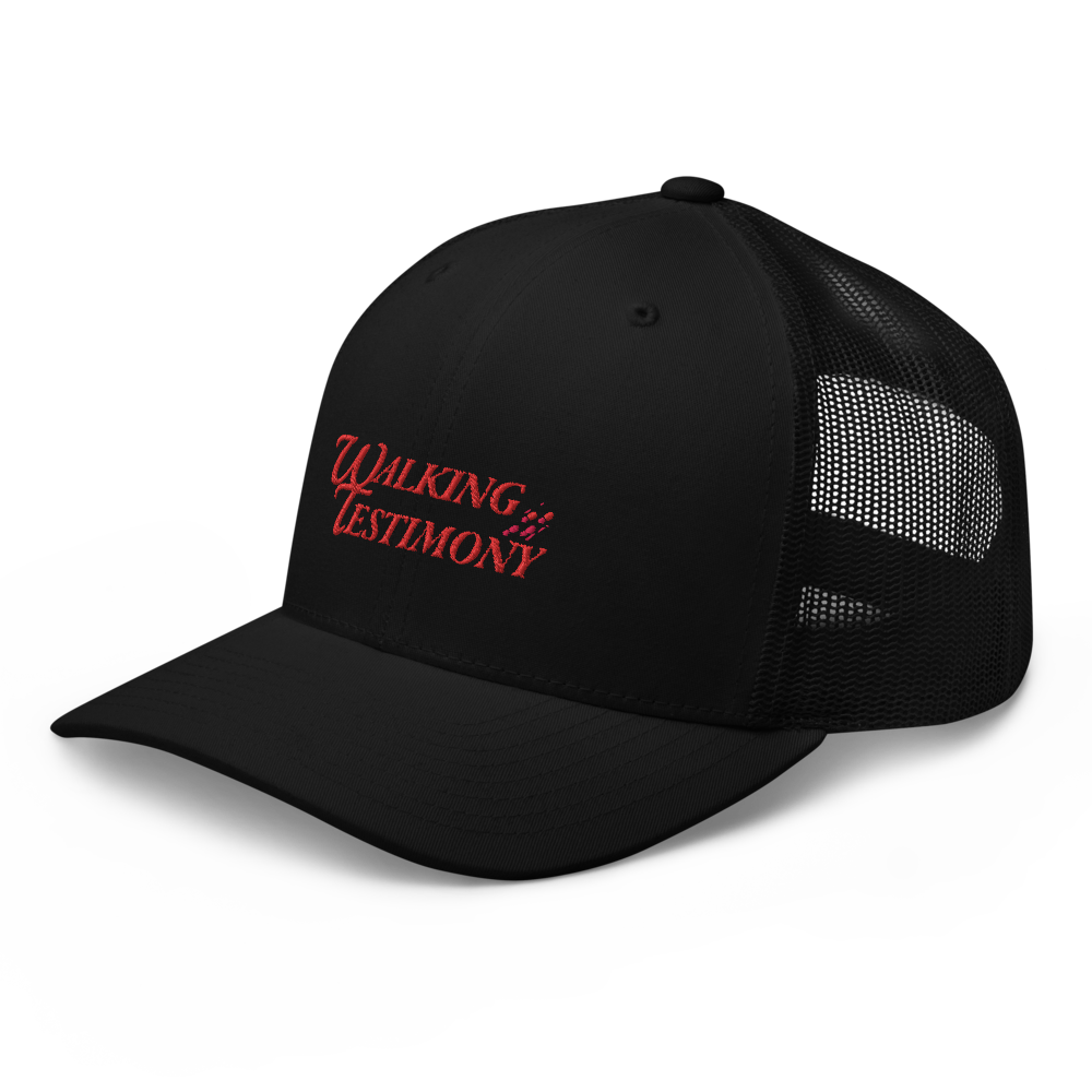 Walking Testimony Trucker cap