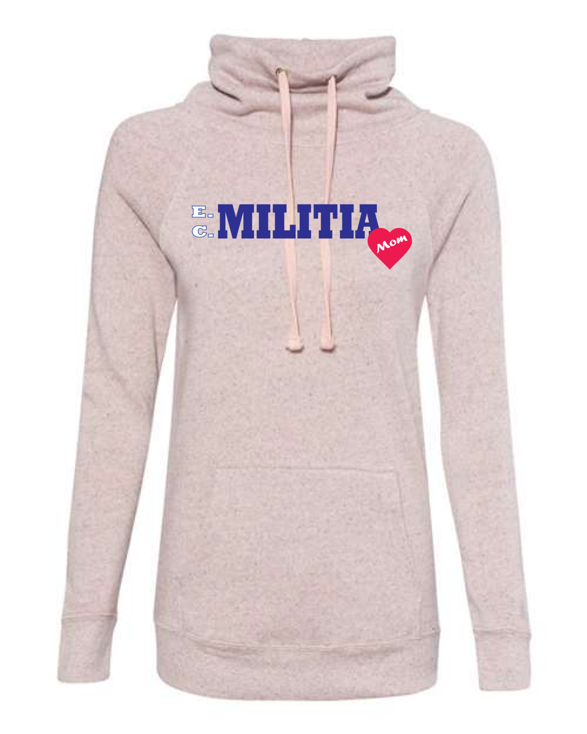 MV Sport - Women’s Space-Dyed Cowl Neck Sweatshirt