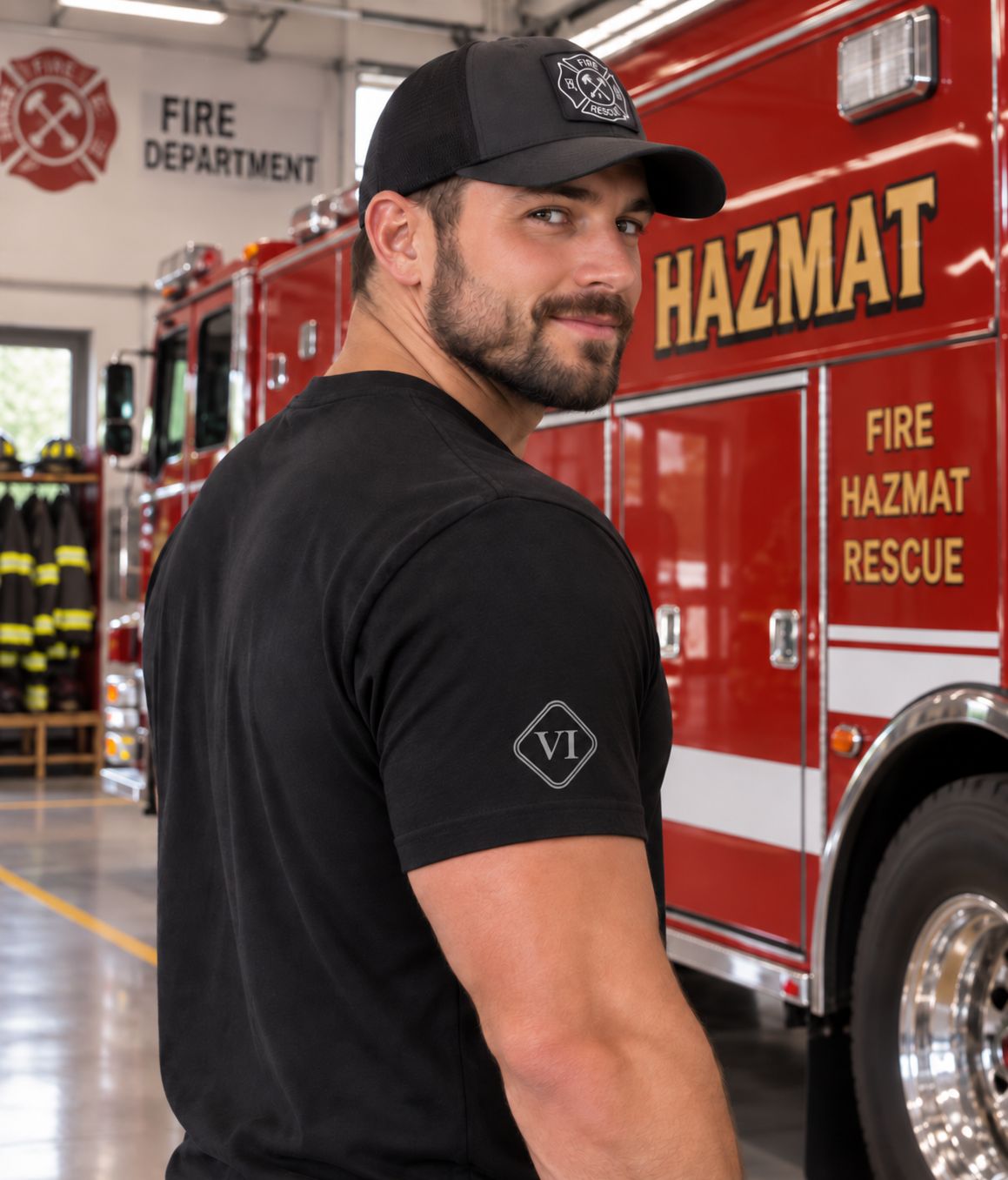 DFS Hazmat T-Shirt -6-ounce, 100% US cotton(Short Sleeve)