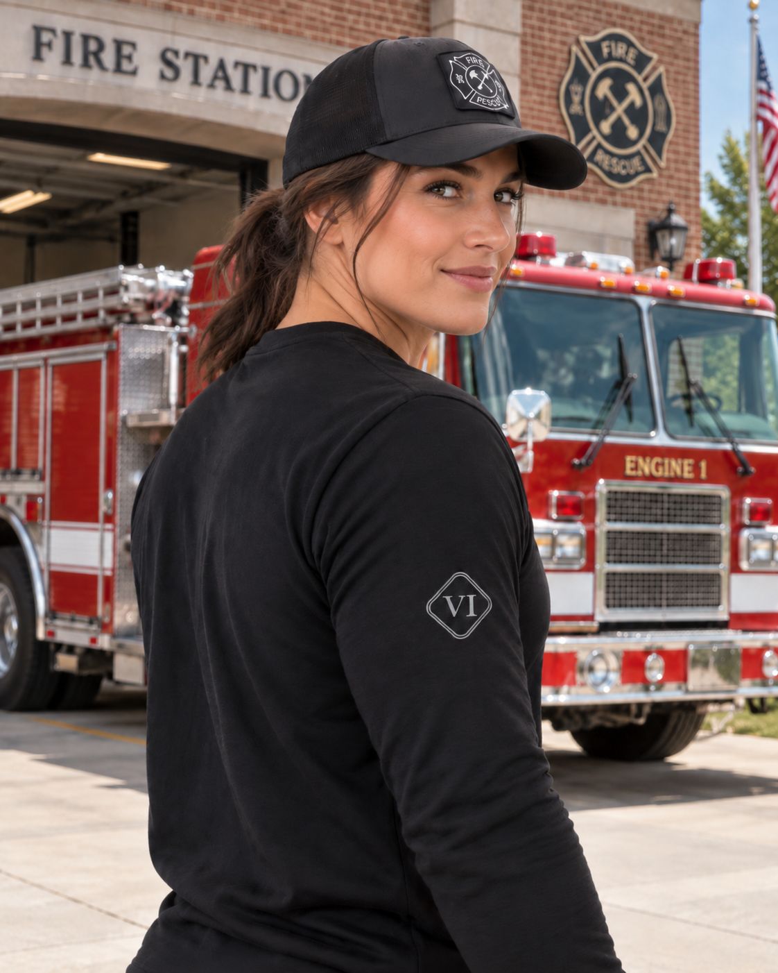 DFS Hazmat T-Shirt -6 oz 100% Cotton (Long Sleeve)