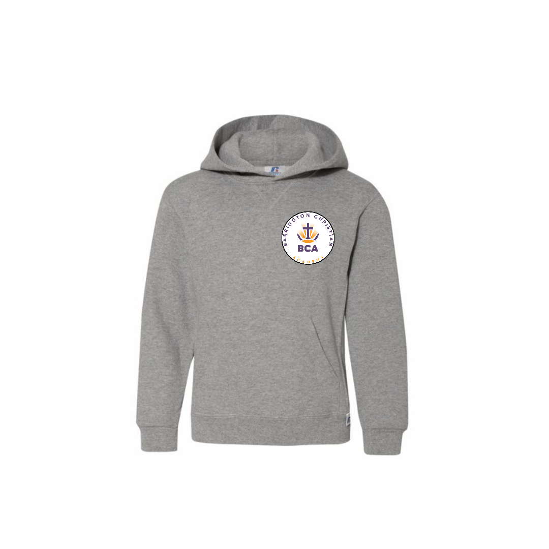 Youth Gray Hoodie with Classic BCA Logo