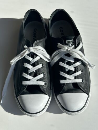 Size 7.5 - Converse 537107C All Star Black Lo Top Women’s Shoes