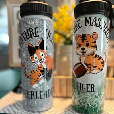 Future Tiger Water Bottles